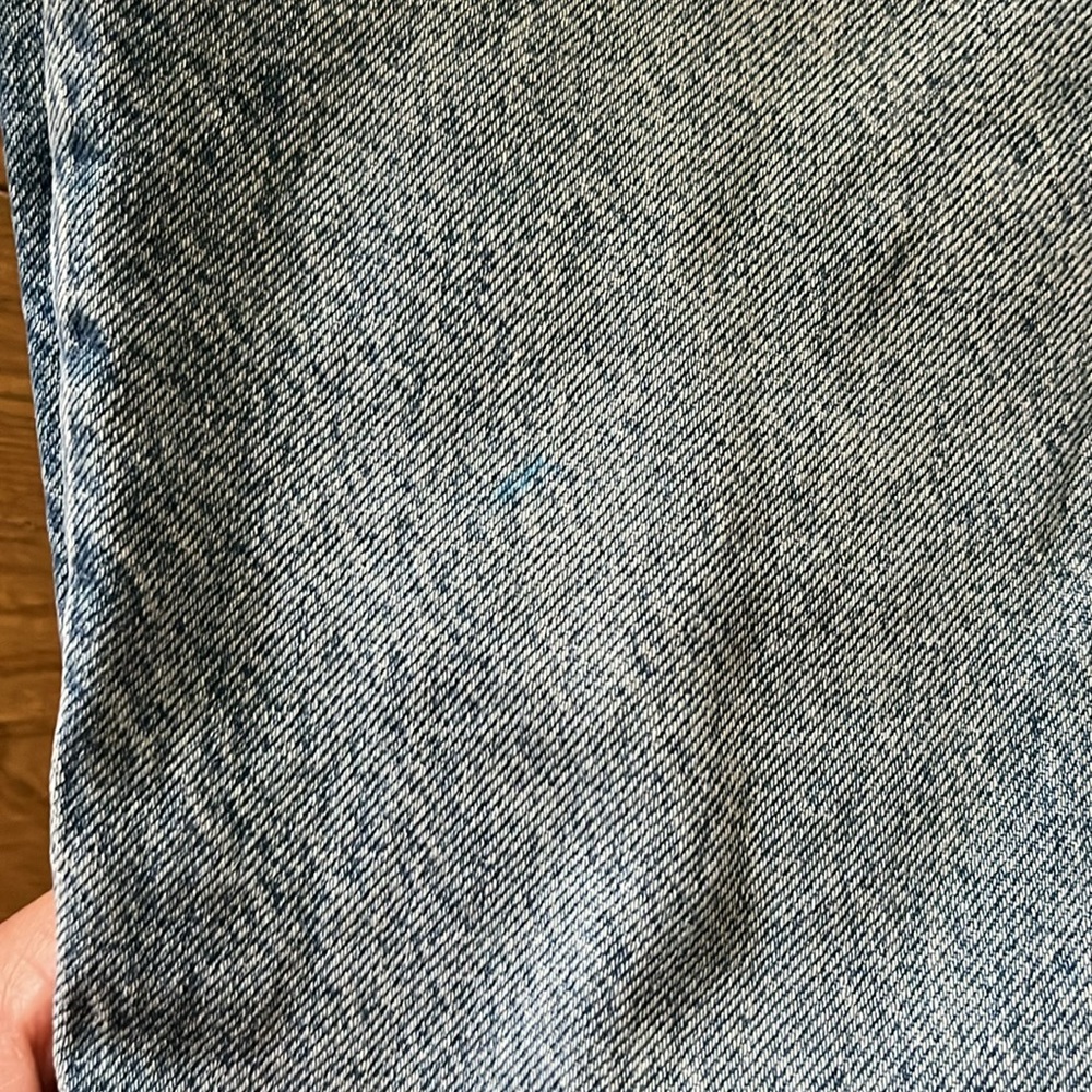 Zara High Rise Mom Jeans Size 2 Flawed Preowned - Picture 3 of 6